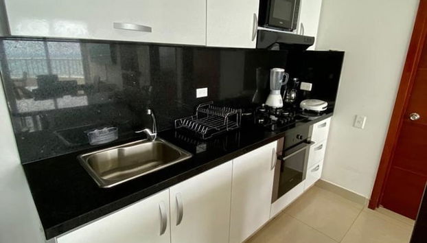 Apartment Al-1 Facing the sea With Pool and Wifi - Foto 5, Cocina privada