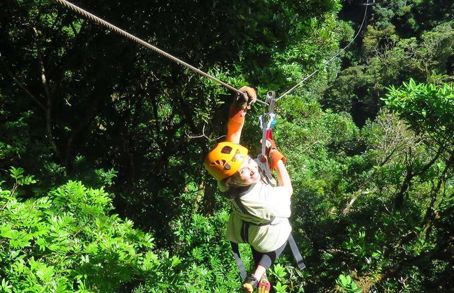 Tirolina en el Parque Nacional La Amistad - Foto 2