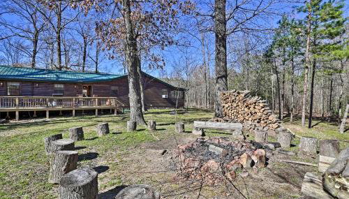 Serene Cabins with Decks and 8 Acres on Kiamichi River - Foto 3