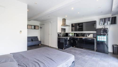 Studio Juan les pins avec terrasse - Photo 2