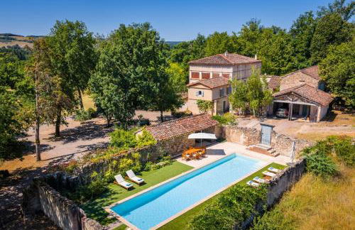 Bastide de Cordes sur Ciel - Piscine chauffée & Parc - Foto 22