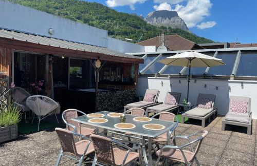 Le petit paradis au pied du Monte Blanco,jacuzzi privé, Rooftop,air de jeux - Foto 31