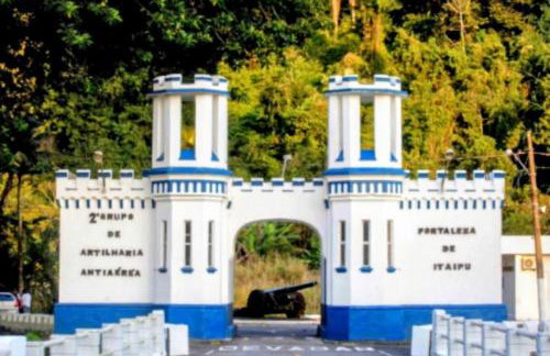 Apartamento na Praia Grande Vista ao Mar 1 quarto 100m da Areia - Foto 23