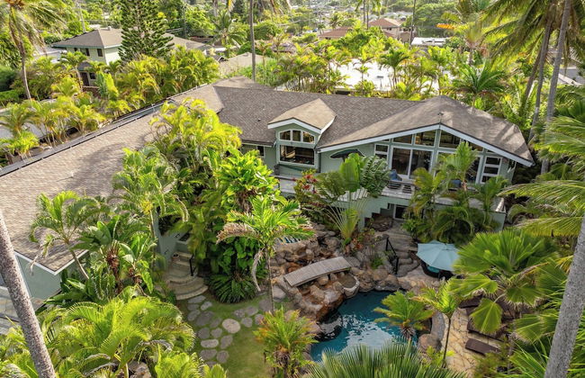 Palione Papalani by Avantstay New 65.5m Remodel Steps From Kailua Beach w/ Private Pool & Hot Tub - Foto $