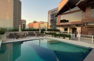Apartamento completo e moderno com ar condicionado e piscina no centro do RIO - Foto 10