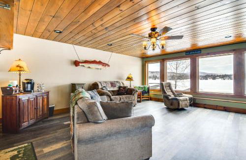 Lakefront New Hampshire Hideaway with Deck and Views - Foto 2