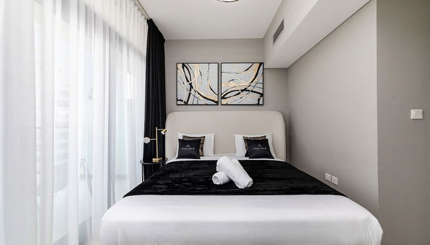 Zada Tower 1BR with Dubai Canal view - Foto 2, Habitación