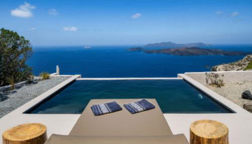 Santo Blue Santorini Caldera View Luxury Houses - Foto 5, sunbed
