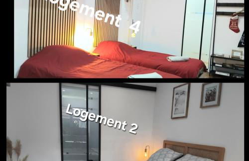 Appartement 4 ou 2 Parking Wifi Terrasse cosy - Foto 7