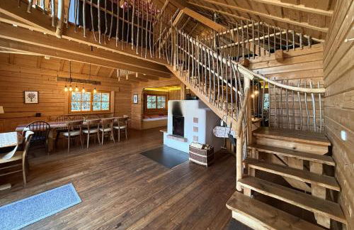 Schwarzwald Blockhaus - Sauna - Kamin - mit Bettwäsche und Handtücher - Foto 8