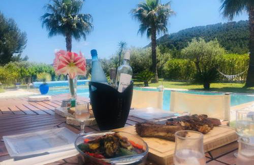 location Villa avec piscine chauffée - Foto 19