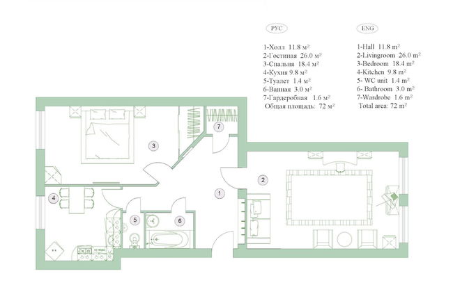 Feelathome on Lower Nevsky - Photo 4