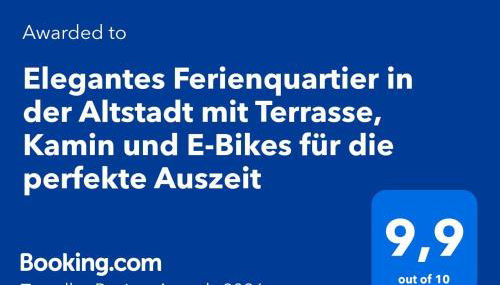 Elegantes Ferienquartier in der Altstadt mit Terrasse, Kamin und E-Bikes für die perfekte Auszeit - Foto 2