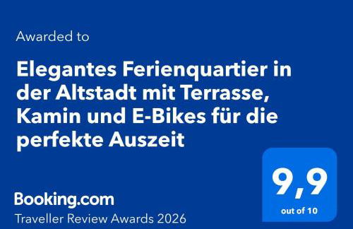 Elegantes Ferienquartier in der Altstadt mit Terrasse, Kamin und E-Bikes für die perfekte Auszeit - Foto 2