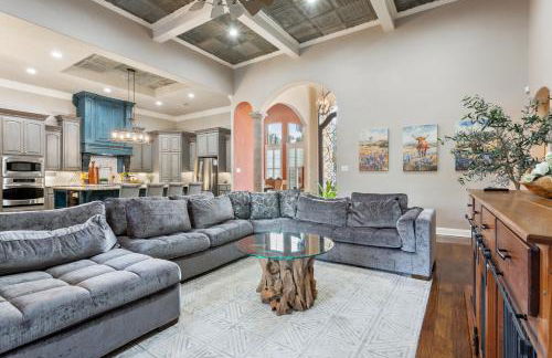 Noble Prairie Lux Estate Pool Spa Garden Venue Fireplace Themed Rooms - Foto 25