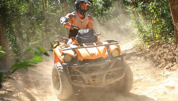 Playa del Carmen Maya Día de la Adrenalina ATV Tirolesa y Cenote - Foto 5