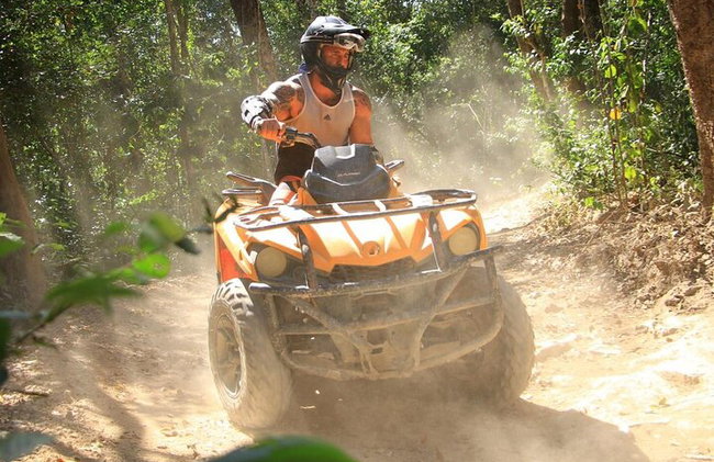 Playa del Carmen Maya Día de la Adrenalina ATV Tirolesa y Cenote - Foto 5