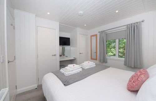 Super King Lodge-sleeps 2-hottub-sea View - Foto 28