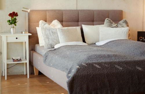 Loft-Apartment - Bestlage am Kurpark mit Terrasse - kostenloses Parken - Küche - Netflix - Waschmaschine - Foto 45