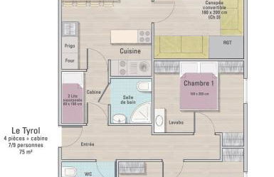 Résidence Le Tyrol - Foto 80