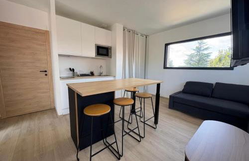 Studio moderne avec terrasse proche de Lyon - Foto 2