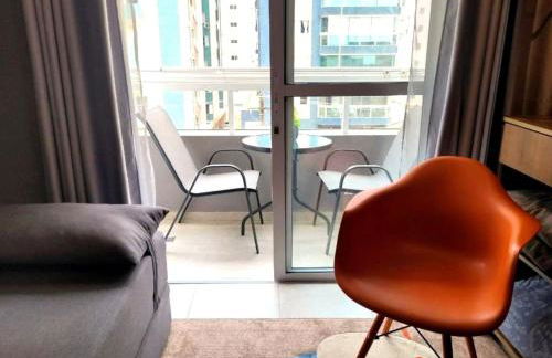 Varanda Mar - Estúdio com Varanda - 100m da Praia - Boqueirão - Foto 20