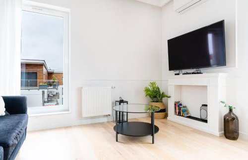 Marina Glamour - 3pok, widok na jezioro, klimatyzacja, parking podziemny, winda, Netflix - Foto 12