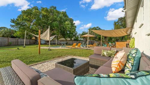 Green Oasis - Heated Pool, Mini-Golf, Ping Pong, 13 min Beach - Foto 3