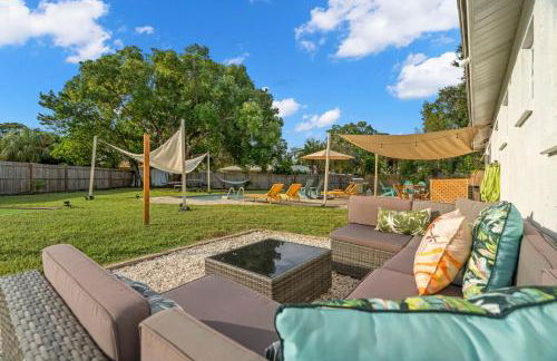 Green Oasis - Heated Pool, Mini-Golf, Ping Pong, 13 min Beach - Foto 3