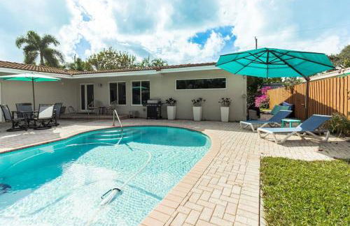 Spacious Fort Lauderdale HEATED Pool House, Grill and Beach 2.9 miles - Foto 19