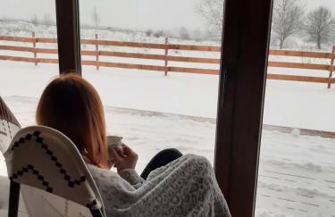 Drewniane domki z prywatnym jacuzzi i widokiem na Góry - Klimatyczny Kompleks w Górach Izerskich #Widogruszka - Photo 30