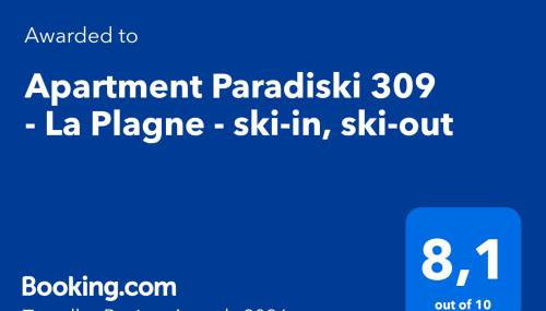 Apartment Paradiski 309 - La Plagne - ski-in, ski-out - Foto 3