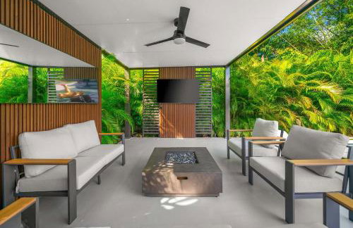 Luxury Villa Solara w Heated Pool Hot Tub BBQ - Foto 42