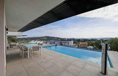 Villa neuve et luxueuse vue mer proche Portovecchio - Foto 15