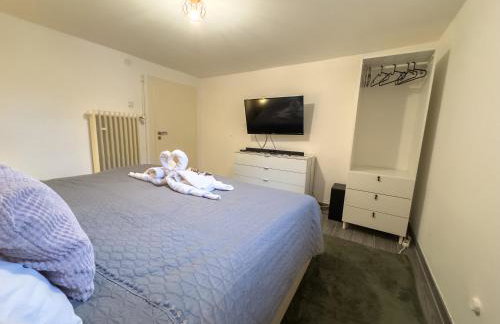 Souterrain Apartment mit eigenem Eingang und Terasse - Foto 6