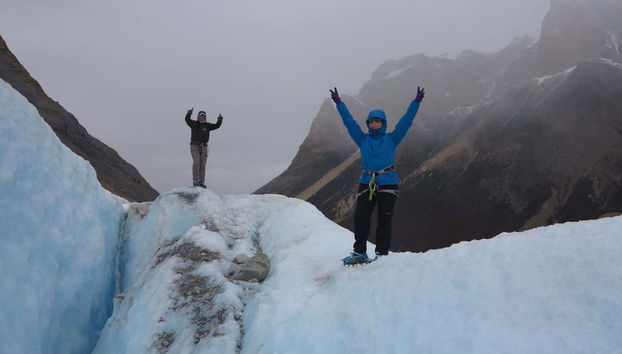 Randonnée sur le Glacier Cagliero