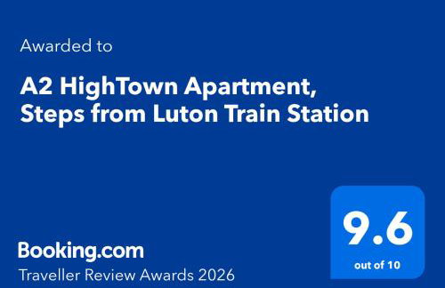 A2 HighTown Apartment, Steps from Luton Train Station - Foto 2
