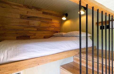 The Shire Luxury Converted Horse Lorry with private hot tub Cyfie Farm - Foto 5