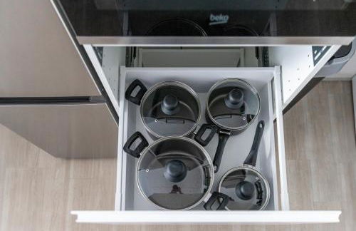 Apartment - 3 Einzelbetten - Stellplatz - Netflix - Foto 10