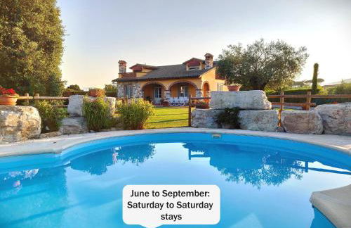 Tuscan Villa exclusive use of private pool A/C Wifi Villa Briciola - Foto 2