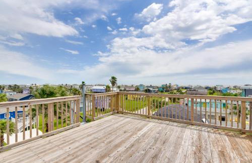 Rooftop Deck and Views! Pet-Friendly Galveston Home - Foto 23