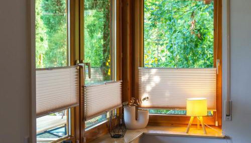 Ferienwohnung Grüne Auszeit mit Kaminofen und Terrasse - Foto 2