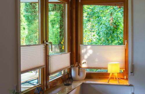 Ferienwohnung Grüne Auszeit mit Kaminofen und Terrasse - Foto 2