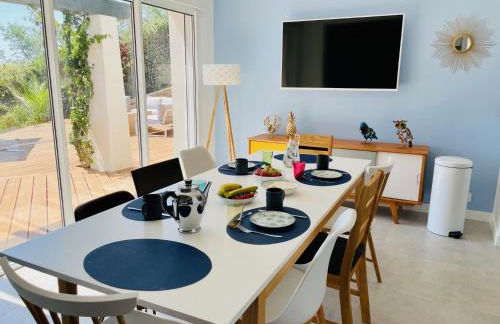 Superbe vue mer et Estérel, Villa Neuve pour 8-10 Personnes, Clim, Piscine - Foto 30