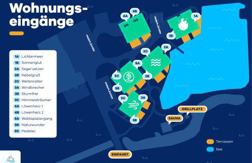 Residenz - Segel setzen - Seeterrasse - Sauna - Parkplatz - Foto 43