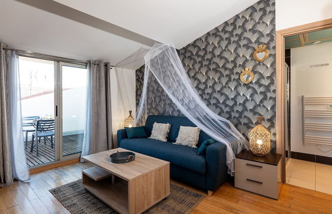 Top Floor Studio Le Nid d’Amour Mandara Beach - Foto 5