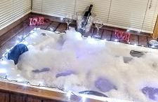 Chalé romântico com vista e banheira - Foto 31