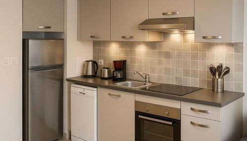 Appartement Cosy Proche Disneyland - tout Confort - Foto 4, stove, dishwasher