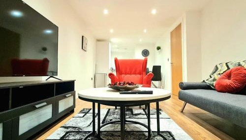 1-bedroom Aprt in Salford- Freeparking- Sleeps3 - Foto 1