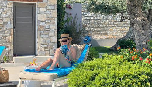 Thassos OLIVIA RESORT - Foto 4, Garden, sunbed, Garden view